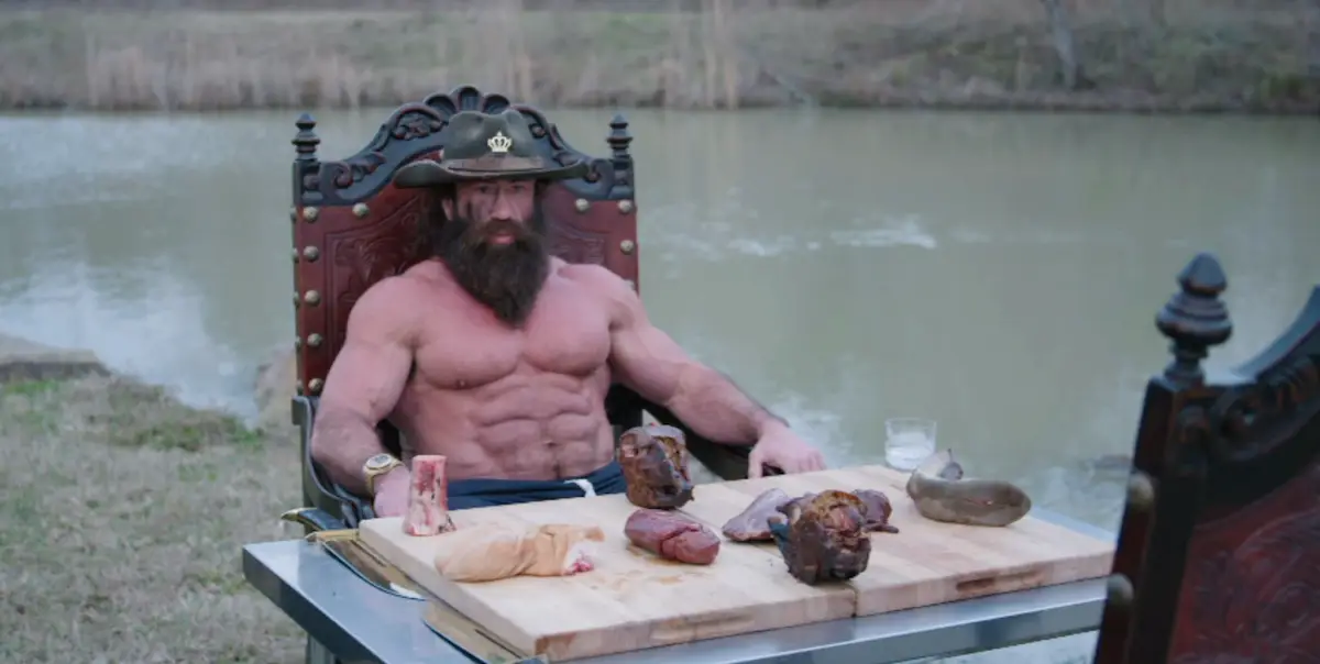 Brian ate nothing but raw meat for 15 years (Netflix)