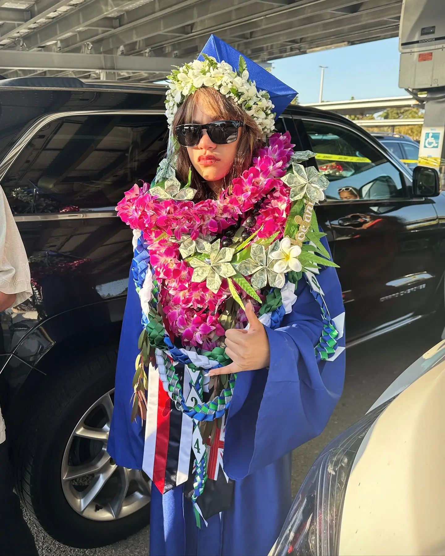 Sophia was stopped from taking part in the ceremony. (kainoa_2005/Instagram)