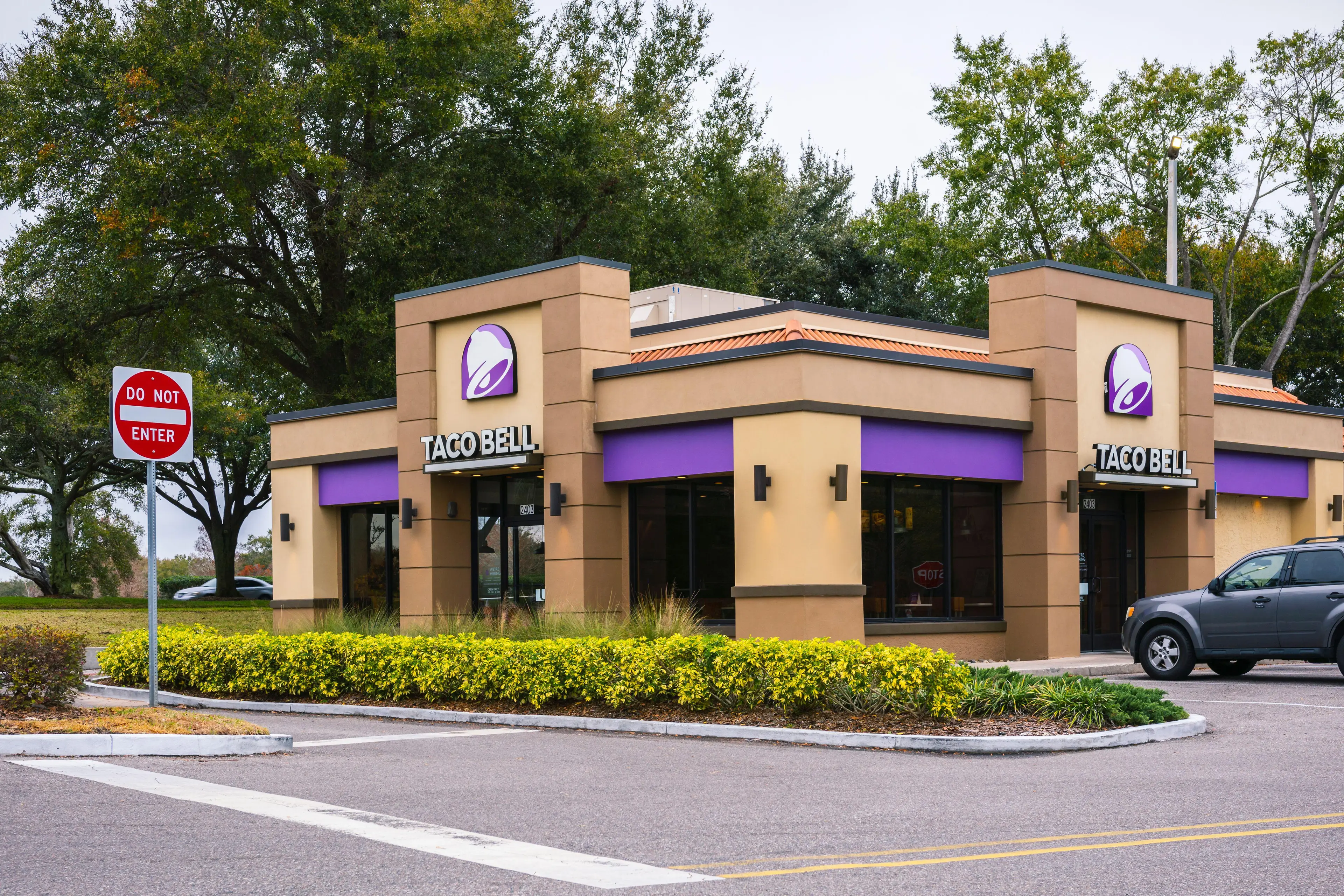 Quackenbush is reported as having driven off after shooting Melton heading to Taco Bell.