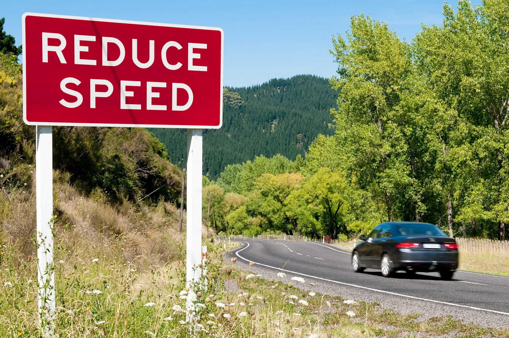 A New Zealand man was allegedly going too fast and landed himself a speeding fine (Getty Stock)