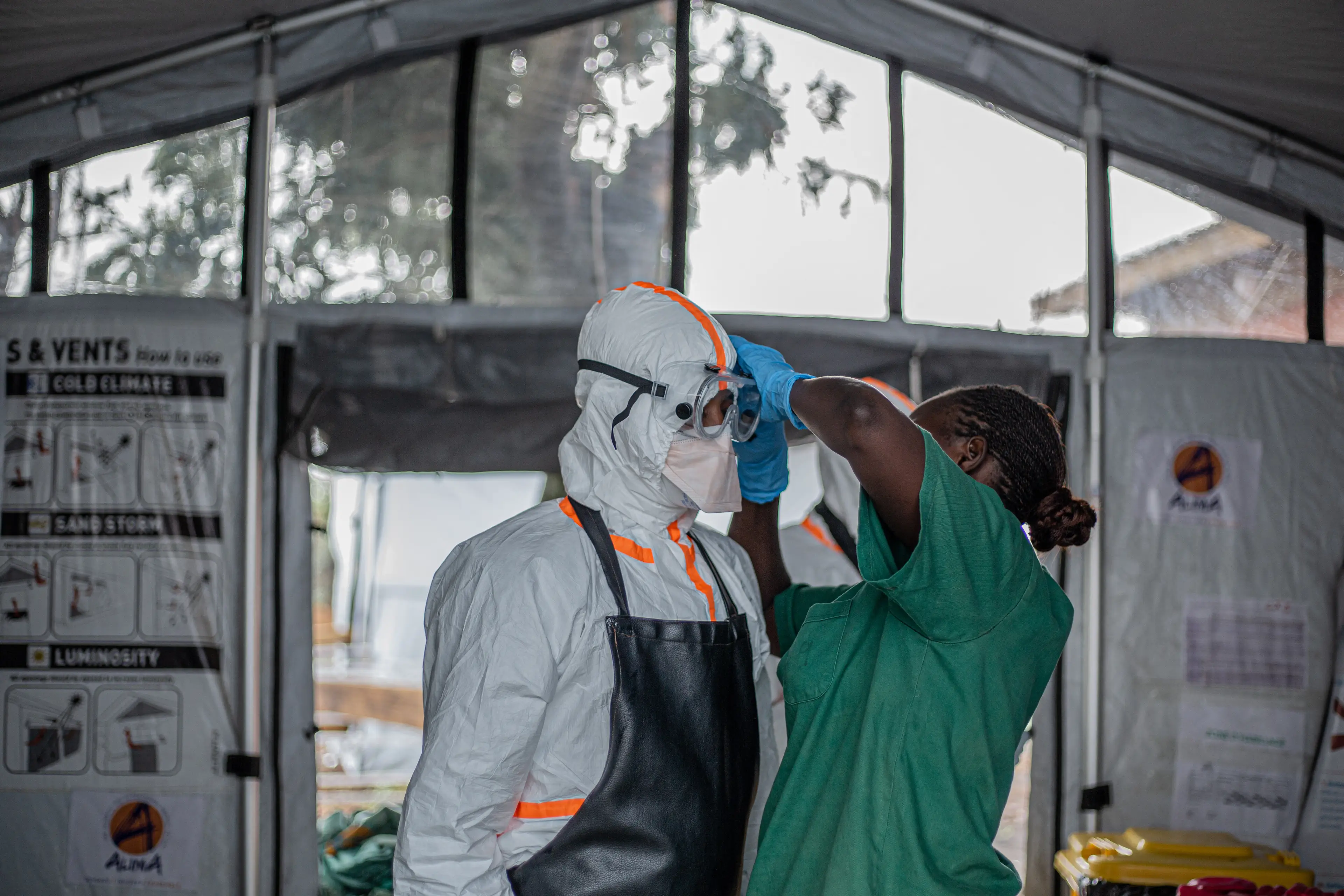 An Ebola outbreak is plaguing DRC (BENEDICTION MURHABAZI/AFP via Getty Images)