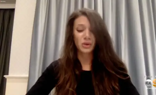 Effie spoke out against Armie Hammer in a news conference last year.