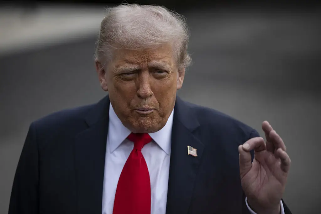 Trump said he was looking forward to the visit (Celal Gunes/Anadolu via Getty Images)