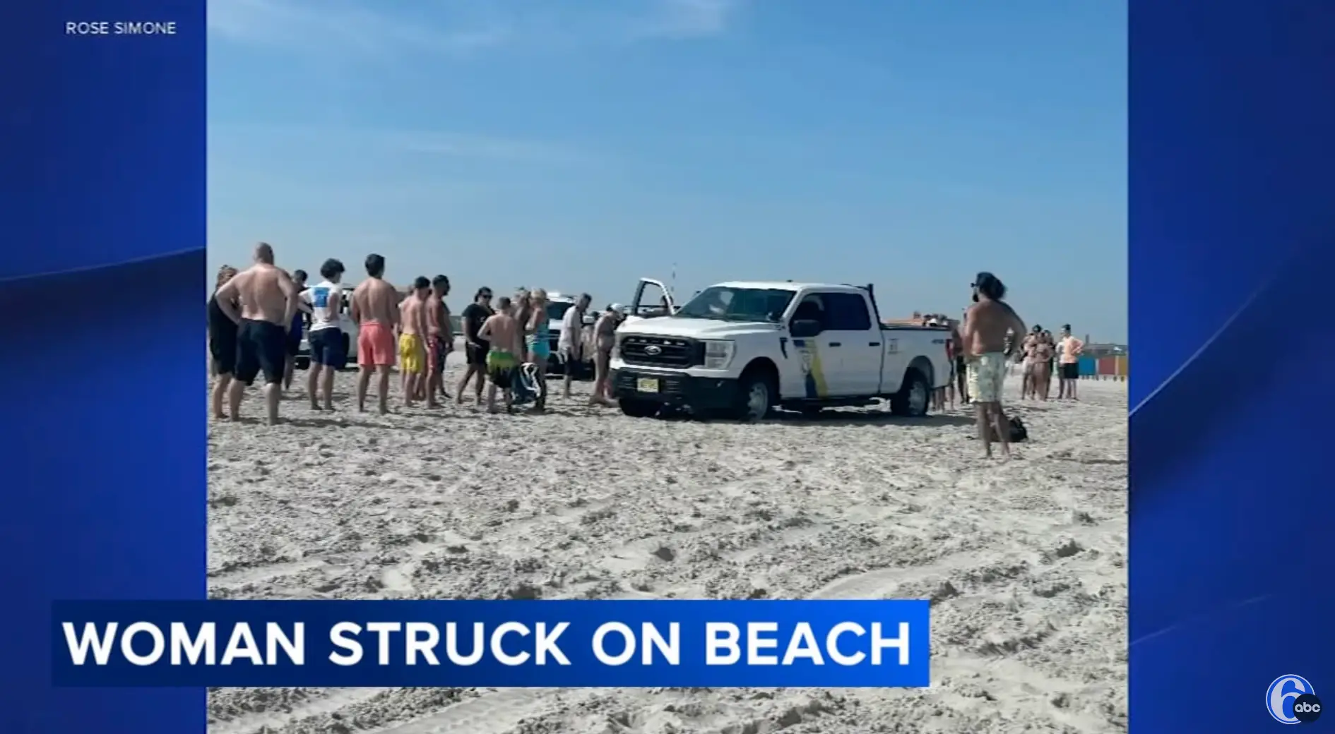 People rushed to help the woman who was stuck under the vehicle (6abc Philadelphia)