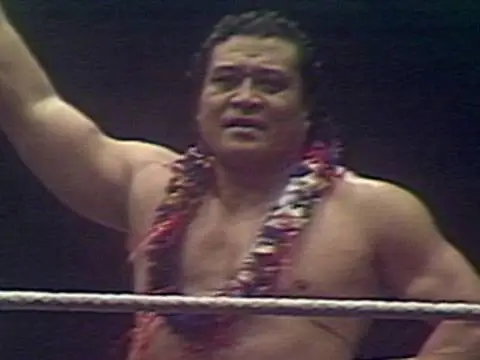 Dwayne Johnson's grandad, 'High Chief' Peter Maivia.