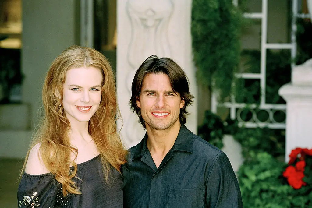 Nicole Kidman and Tom Cruise pictured back in 1999 while promoting Eyes Wide Shut (RONCEN Patrick/KIPA/Sygma via Getty Images)