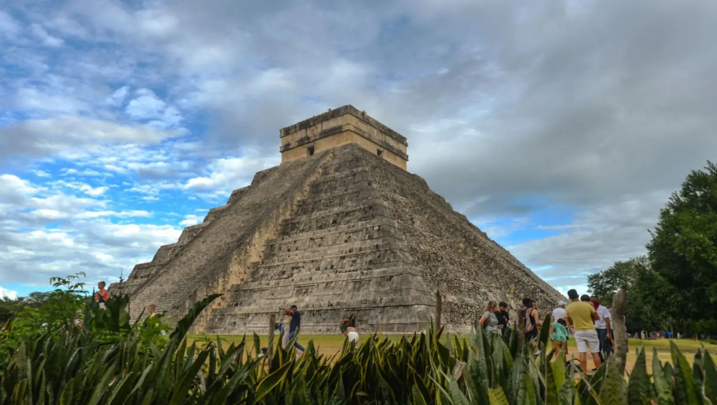 Two people have been arrested for scaling the Mayan Temple (Artur Widak/NurPhoto via Getty Images)