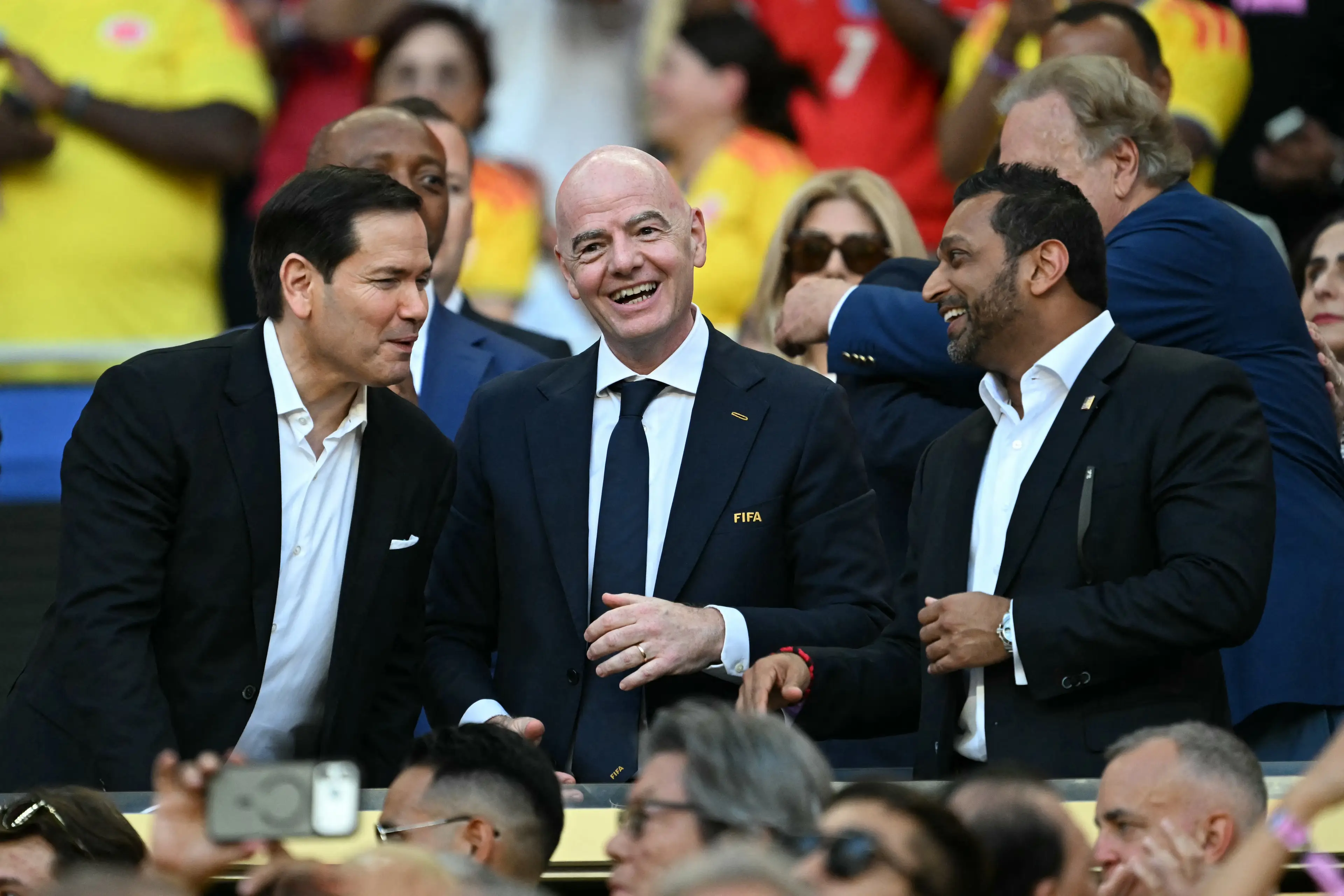 The FIFA president has attended many games (CHANDAN KHANNA/AFP via Getty Images)