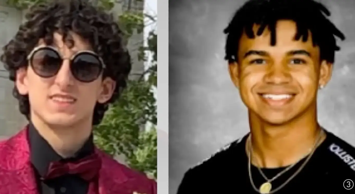 Dominic Russo and Davion Flanagan were killed in the crash (WKYC)
