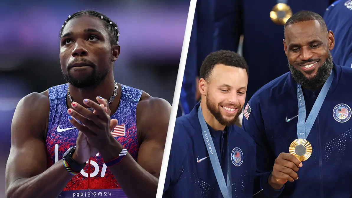 USA Basketball throws shade at Noah Lyles over his past comments after team’s Olympic gold medal win
