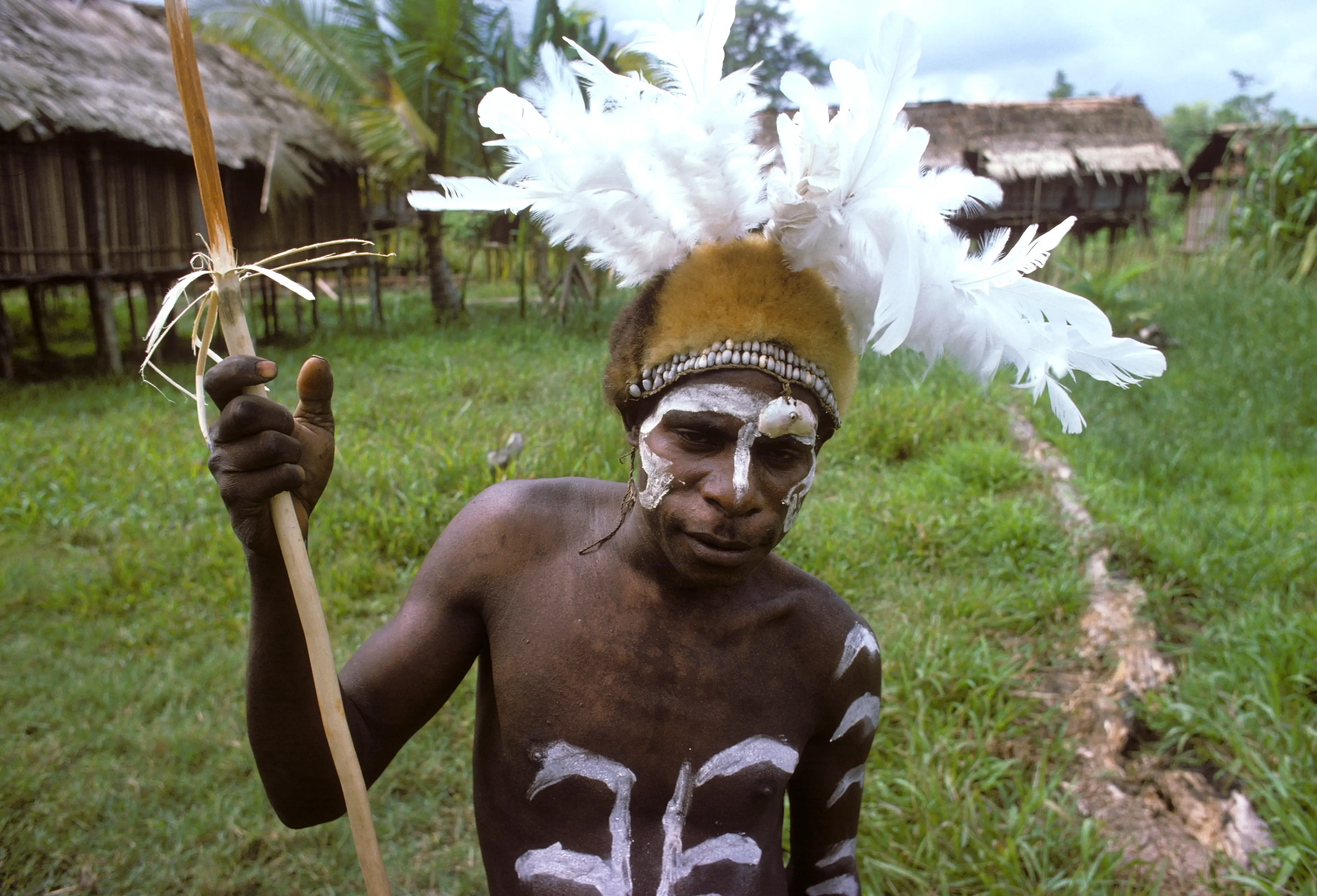 Rockerfeller had visited the Asmat community previously (Francois Gohier/VW PICS/Universal Images Group via Getty Images) 