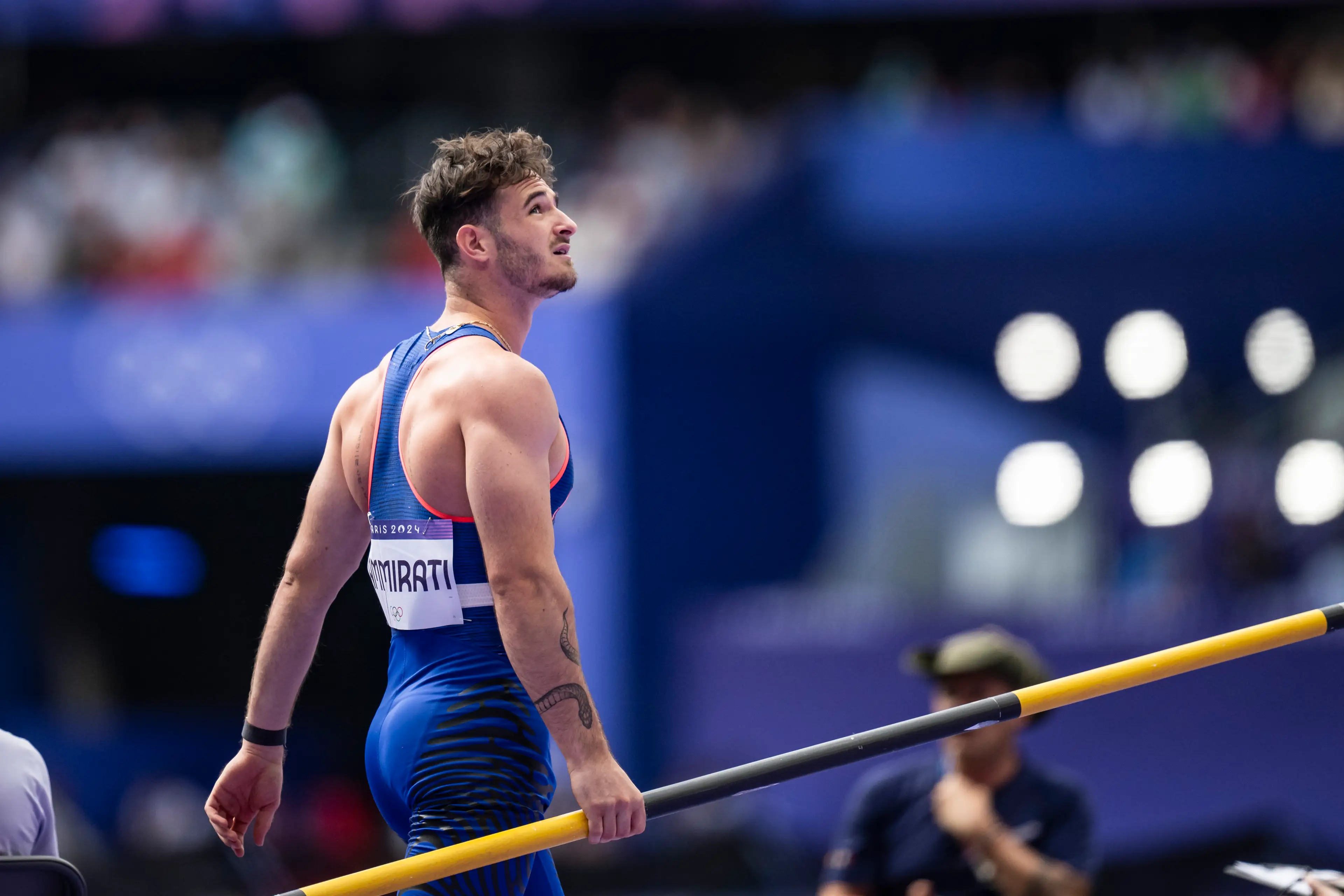 The pole vaulter has broken his silence. (Kevin Voigt/GettyImages)