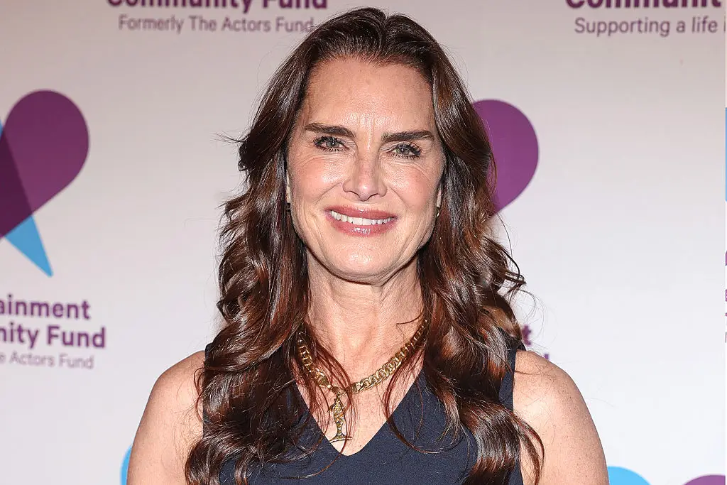 Brooke has also opened up (Photo by Manoli Figetakis/Getty Images)