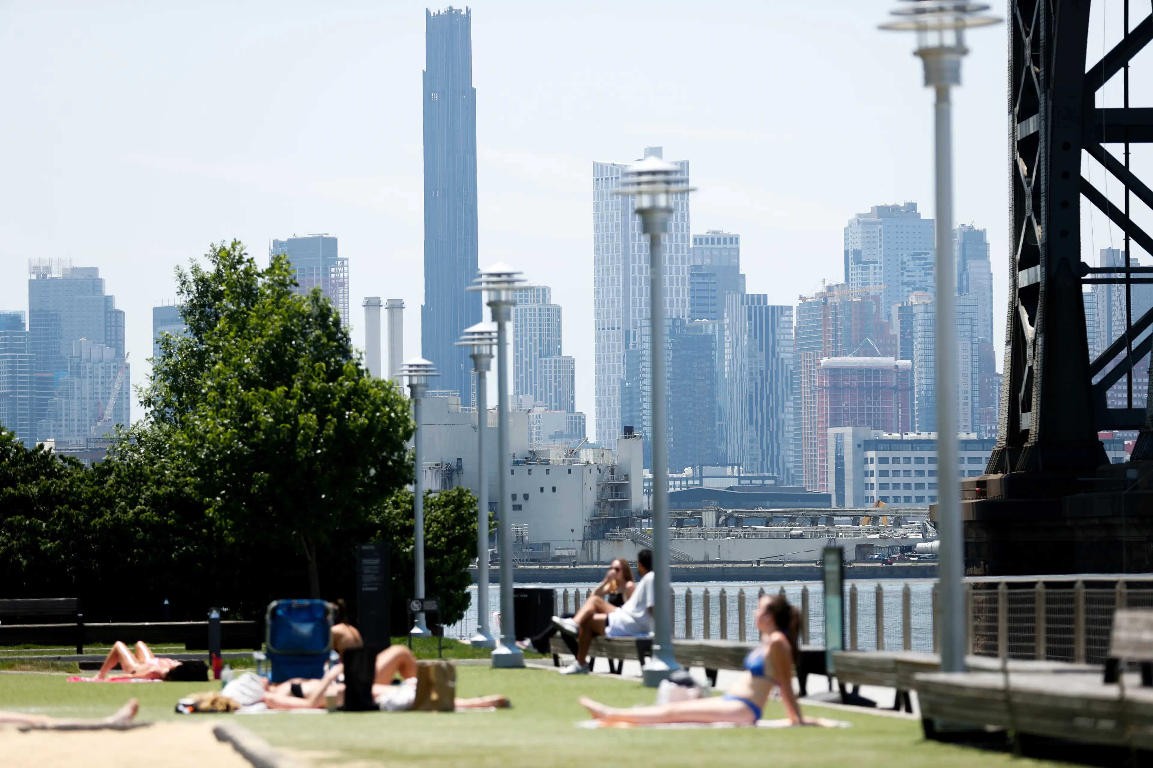 Temperatures are more akin to peak Summer than early Spring (Lokman Vural Elibol/Anadolu via Getty Images)