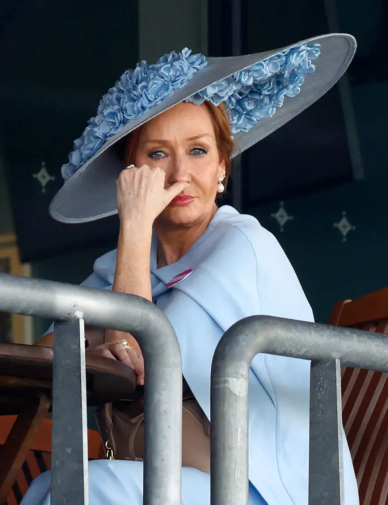 J.K. Rowling attending Ascot (Max Mumby/Indigo/Getty Images)