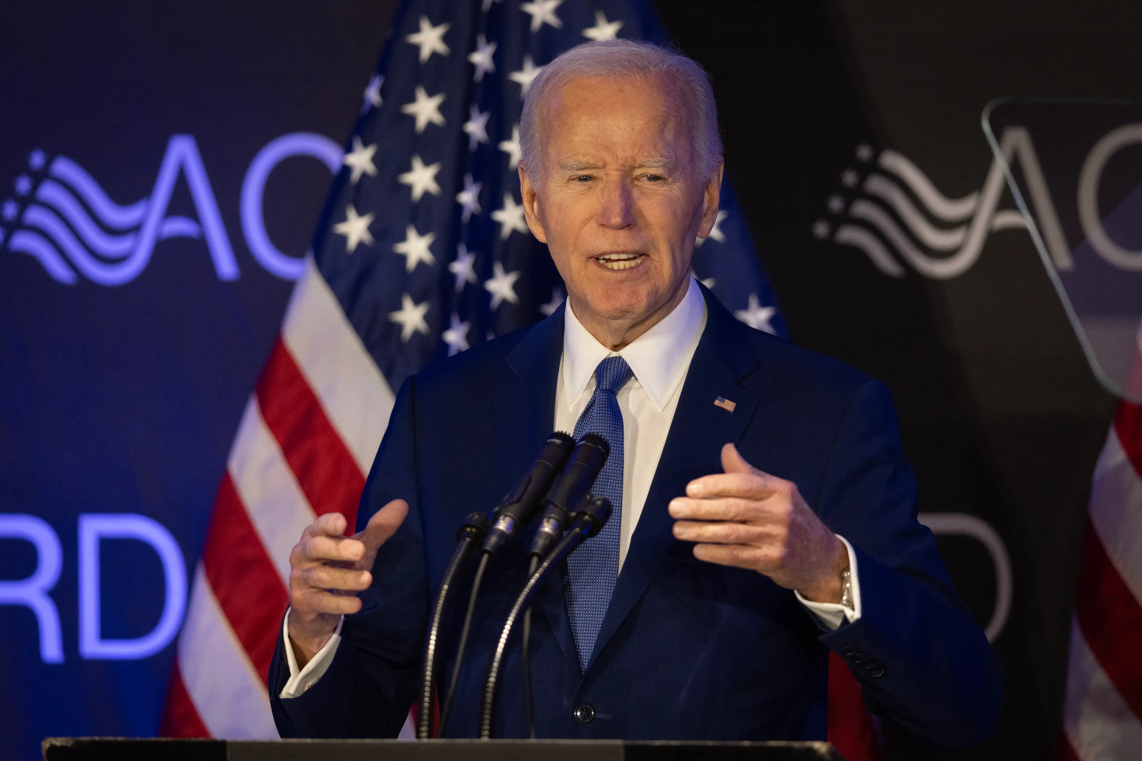 Maher specifically asked if Hunter had apologised to Joe Biden ( Scott Olson/Getty Images)