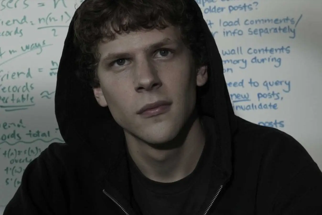 Jesse Eisenberg played Mark Zuckerberg in The Social Network (Sony Pictures)