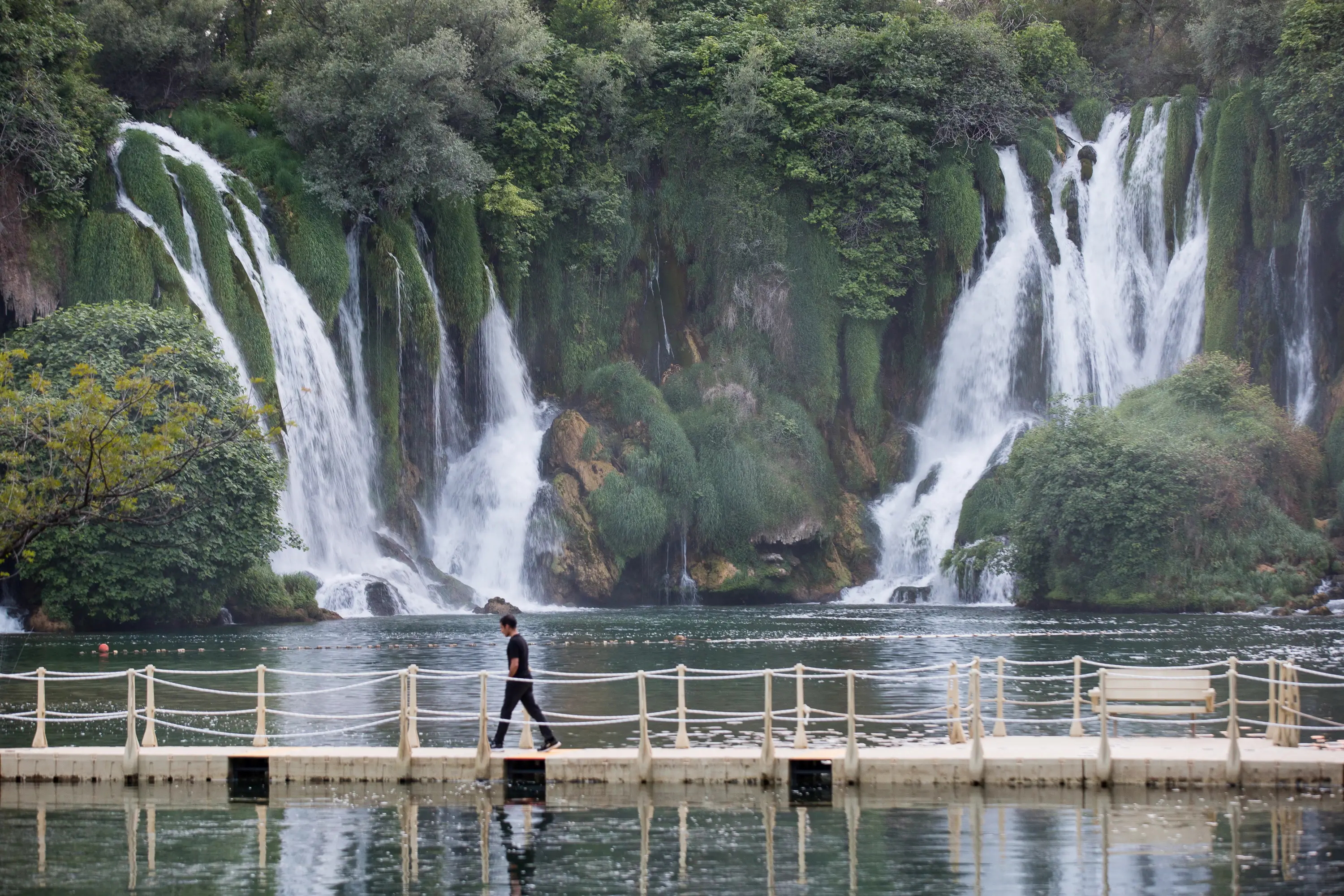 Kravica Waterfalls are a must visit (Karol Serewis/SOPA Images/LightRocket via Getty Images)