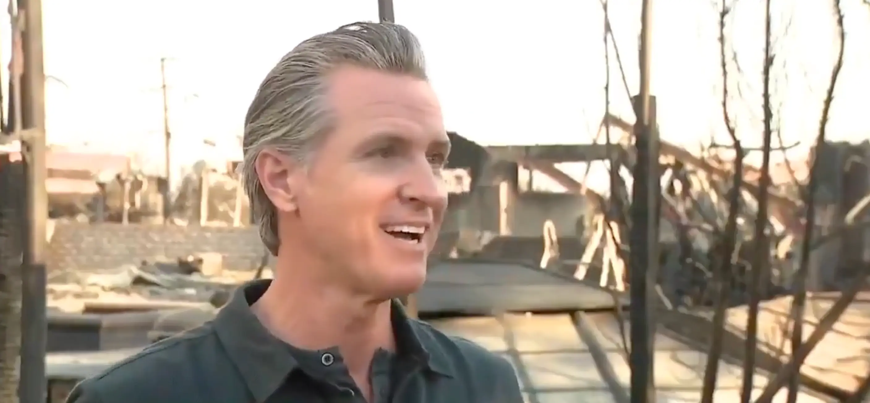 California Governor Gavin Newsom address LA wildfires as he pays the county a visit (FOX 11)