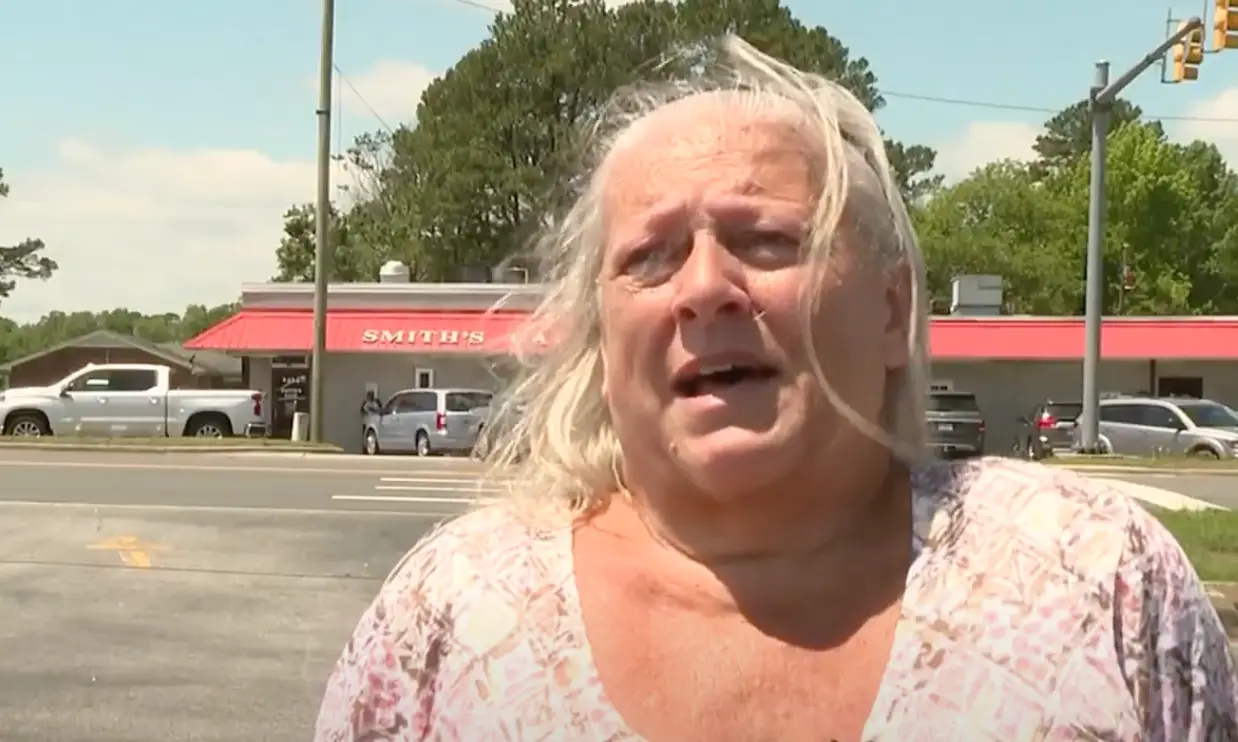 Around $2,000 of charges were racked up on Deaver's card (YouTube/ WRAL)