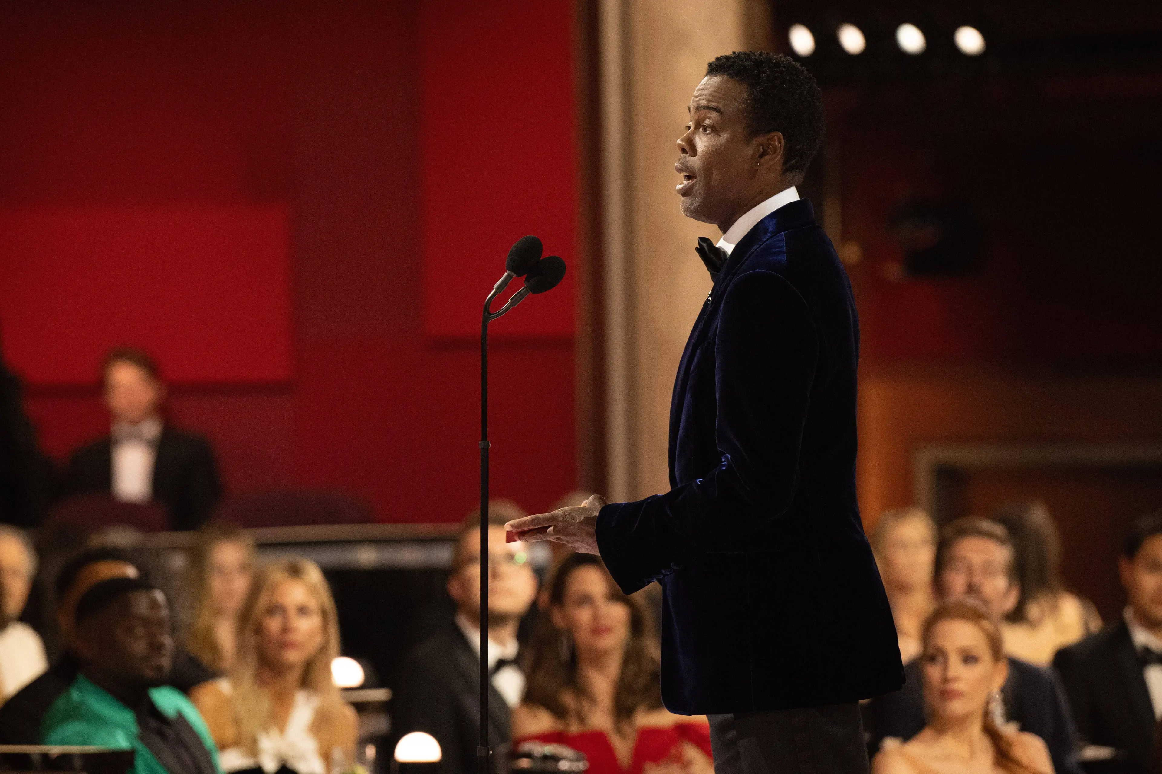 Chris Rock at last year's Oscars.