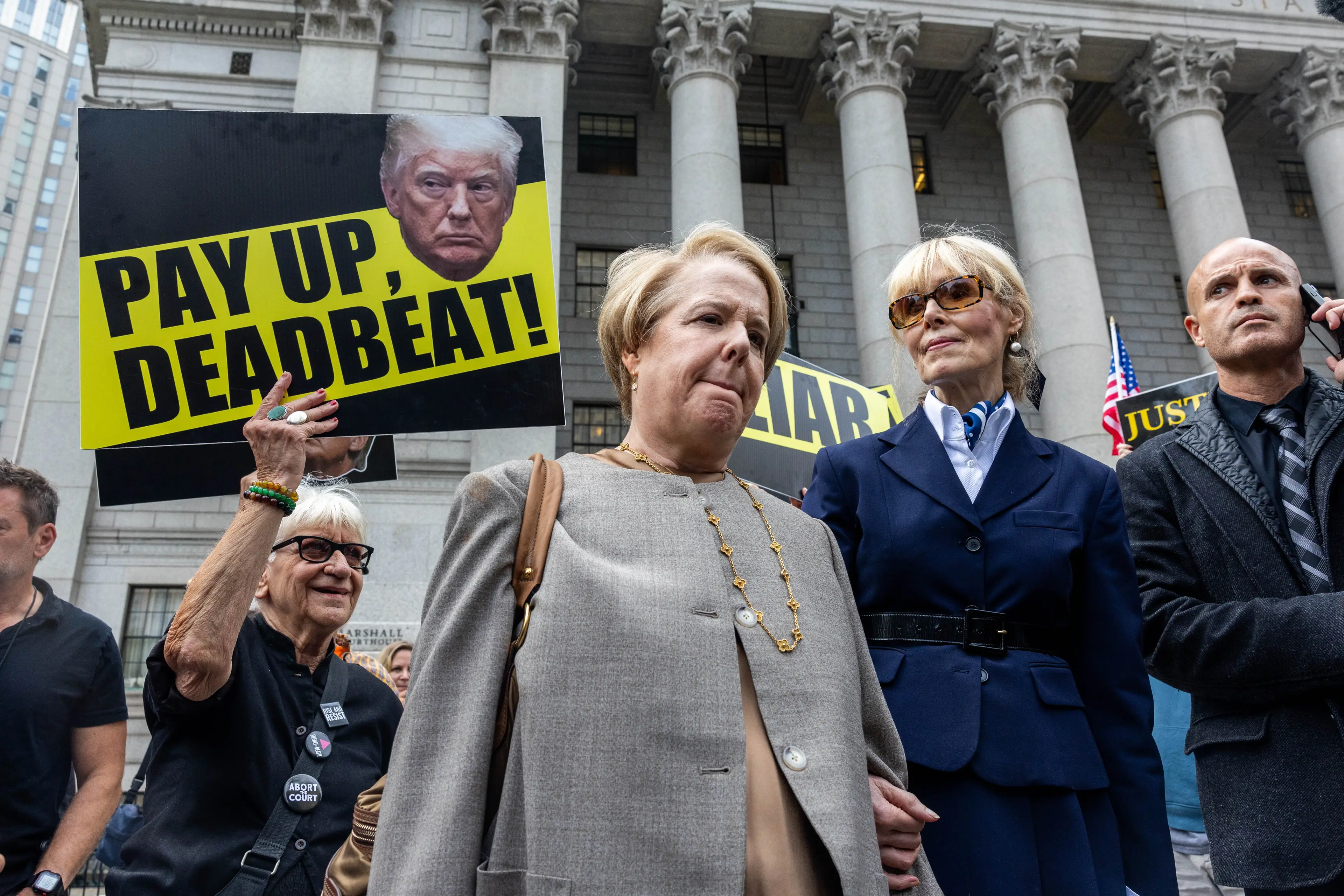 Donald Trump's team has tried to stop and now reverse the payment (Alex Kent/Getty Images)