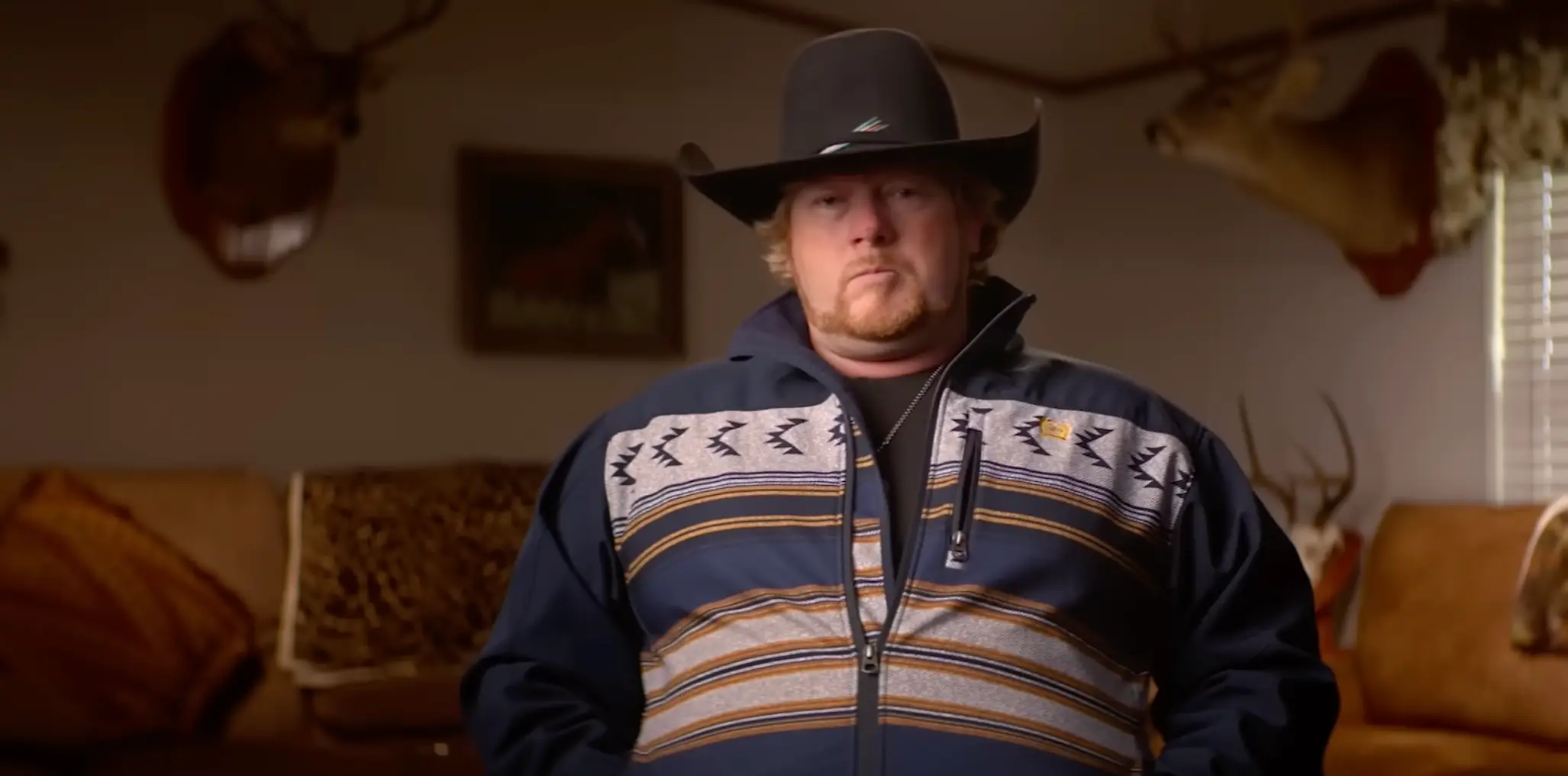 Taylor hid the truth about her fake pregnancy from her partner, Wade, who has spoken out in a new Netflix documentary (Netflix/YouTube)