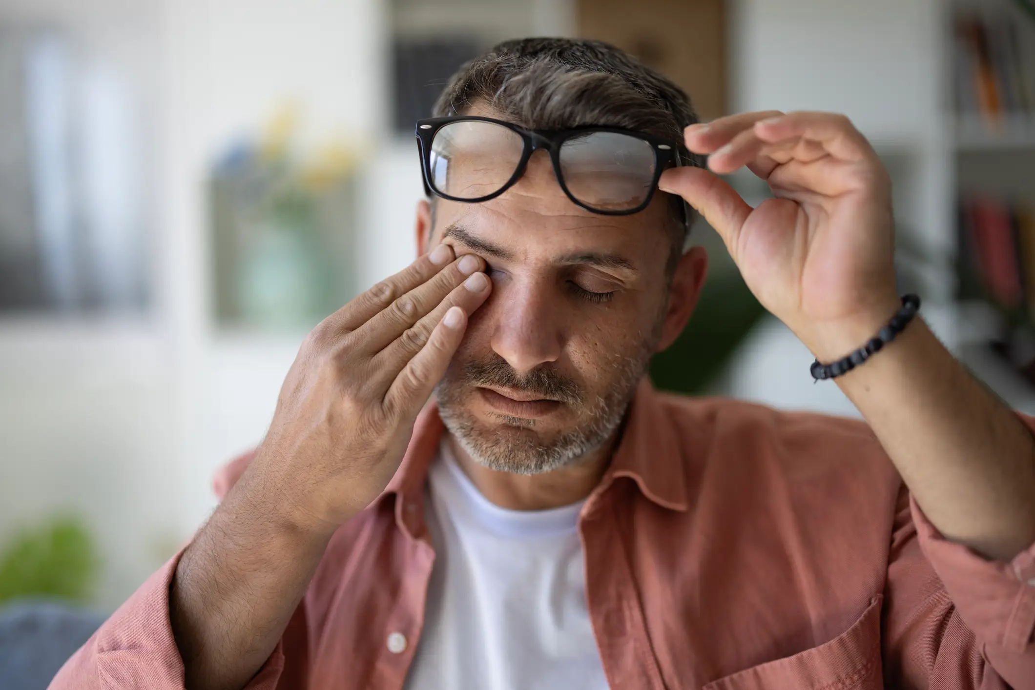 The expert warned that rubbing your eyes could cause the virus to spread. (Getty Stock Images)