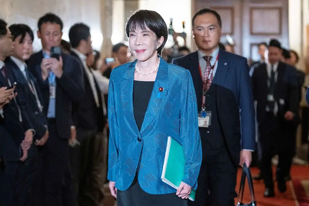 Sanae Takaichi is Japan's new prime minister (KAZUHIRO NOGI/AFP via Getty Images)