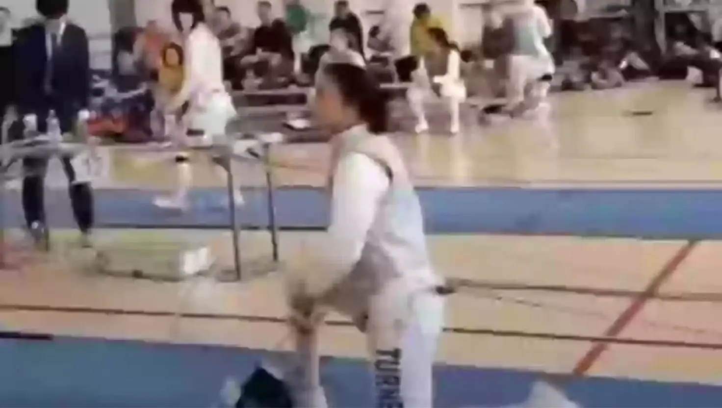 Stephanie Turner refused to face her fencing opponent (X/@icons_women)