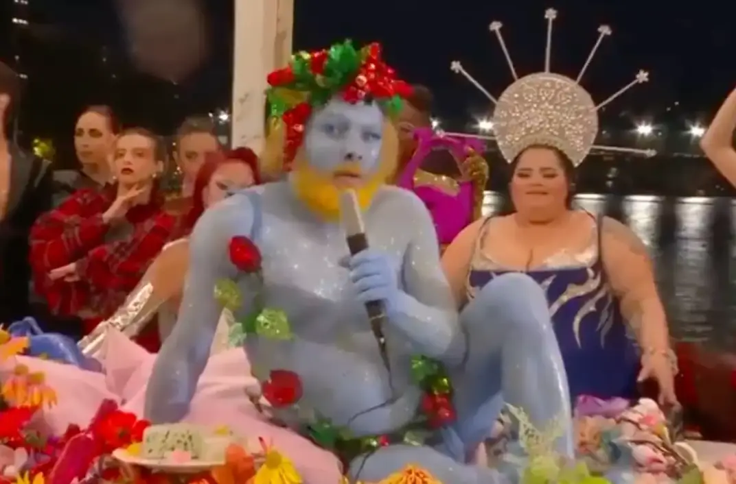 The Opening Ceremony sparked controversy. (BBC)