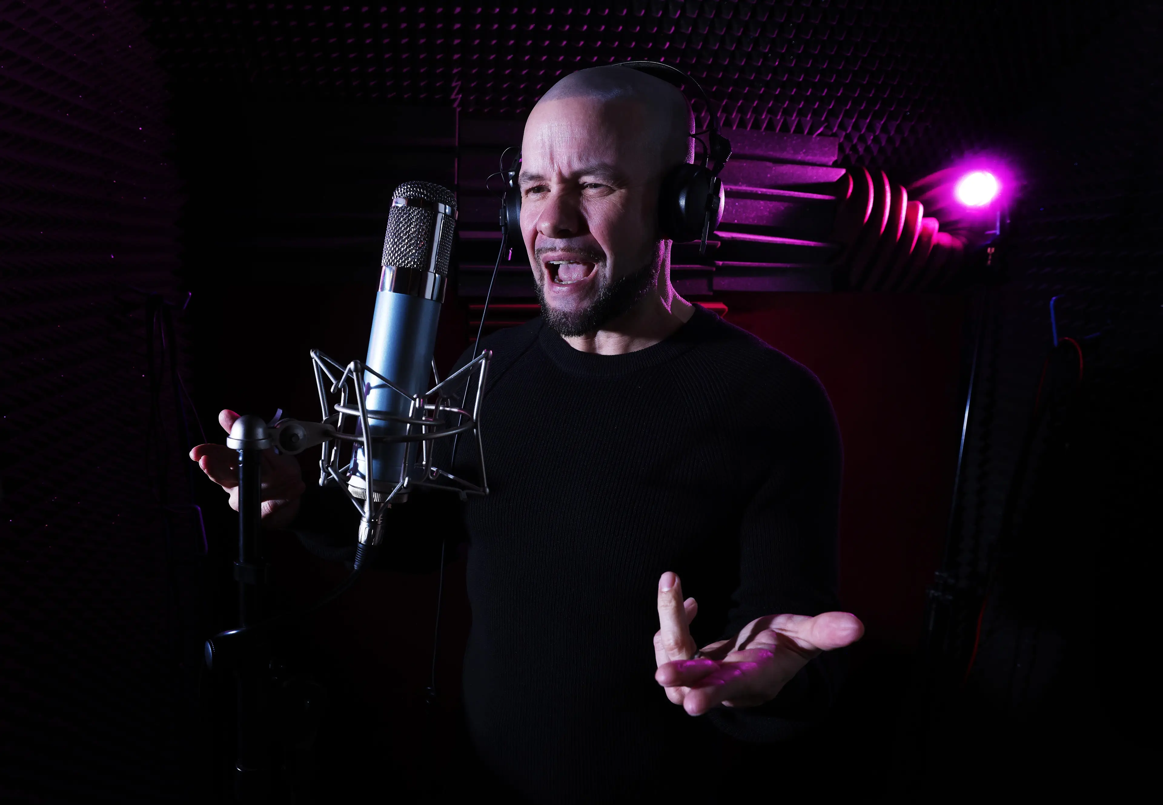 Harry Shotta was destined to be a rapper.