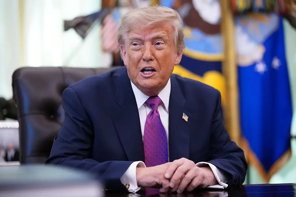Donald Trump has set his sights on the Atlantic and Pacific oceans (Andrew Harnik/Getty Images)