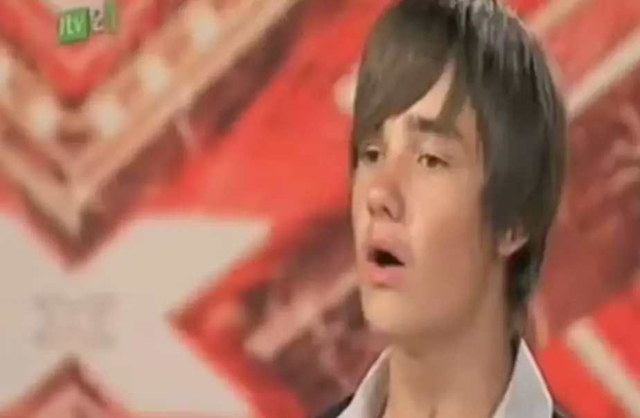 Liam Payne was 14 when he first auditioned for the X-Factor (ITV2)