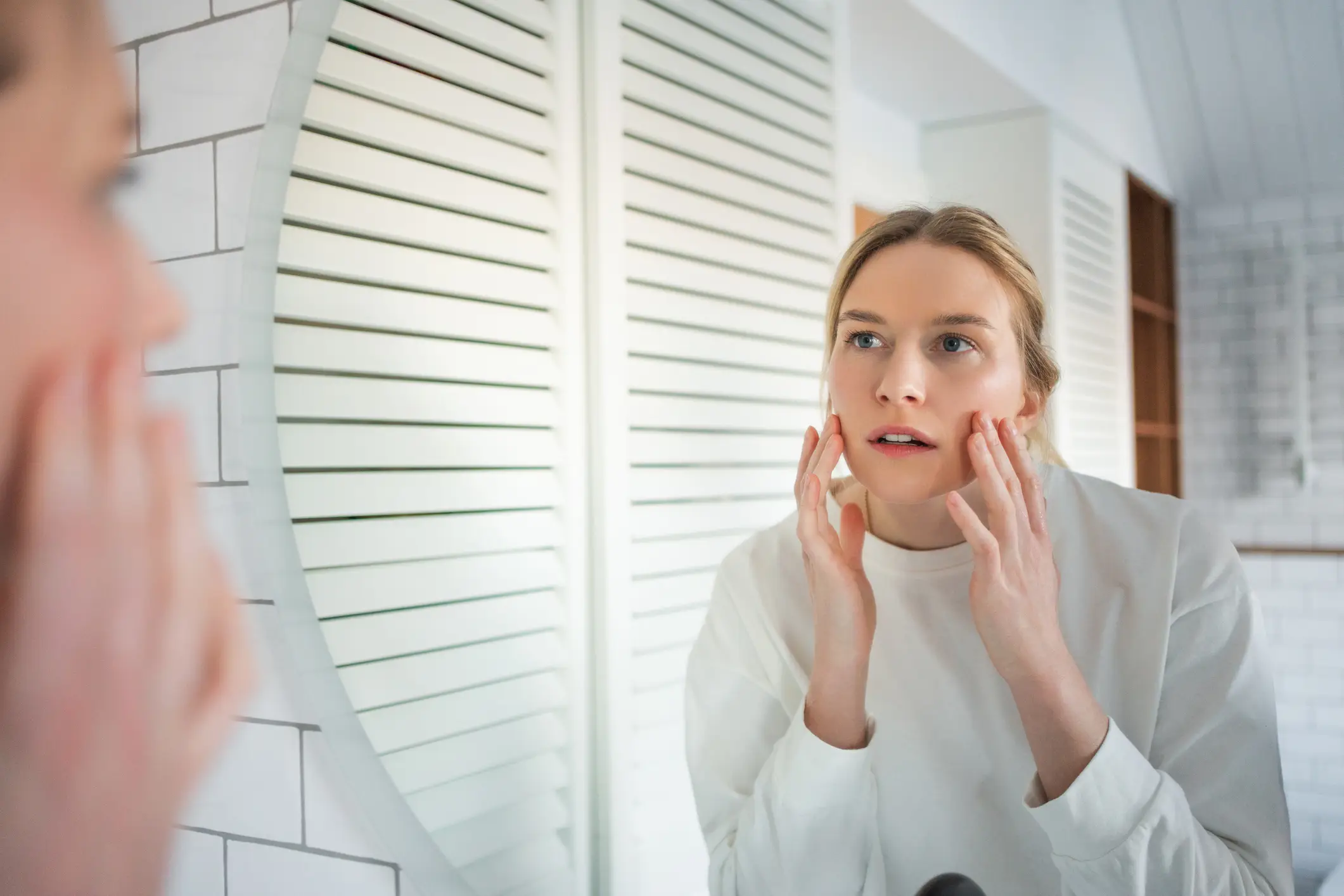 Doctors have issued a warning about 'temporal hollowing'. (Getty Stock Images)