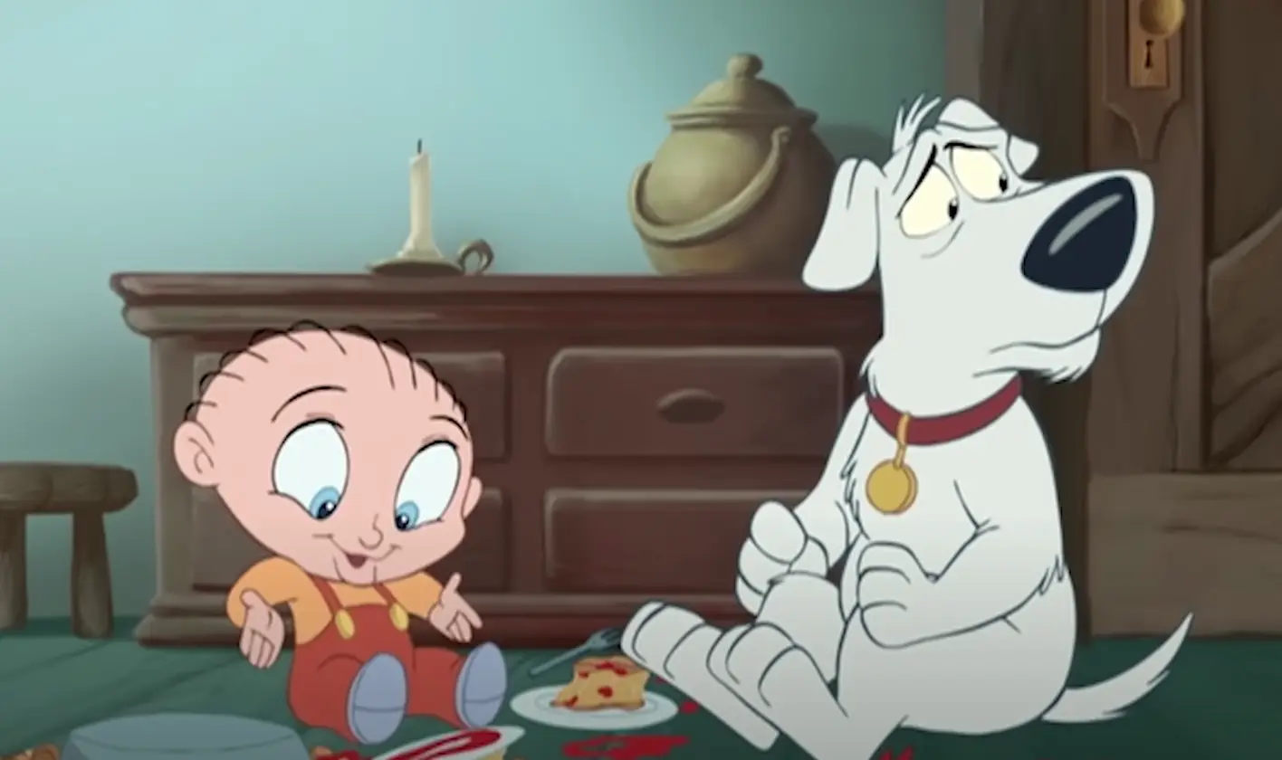 Another version of Stewie and Brian.