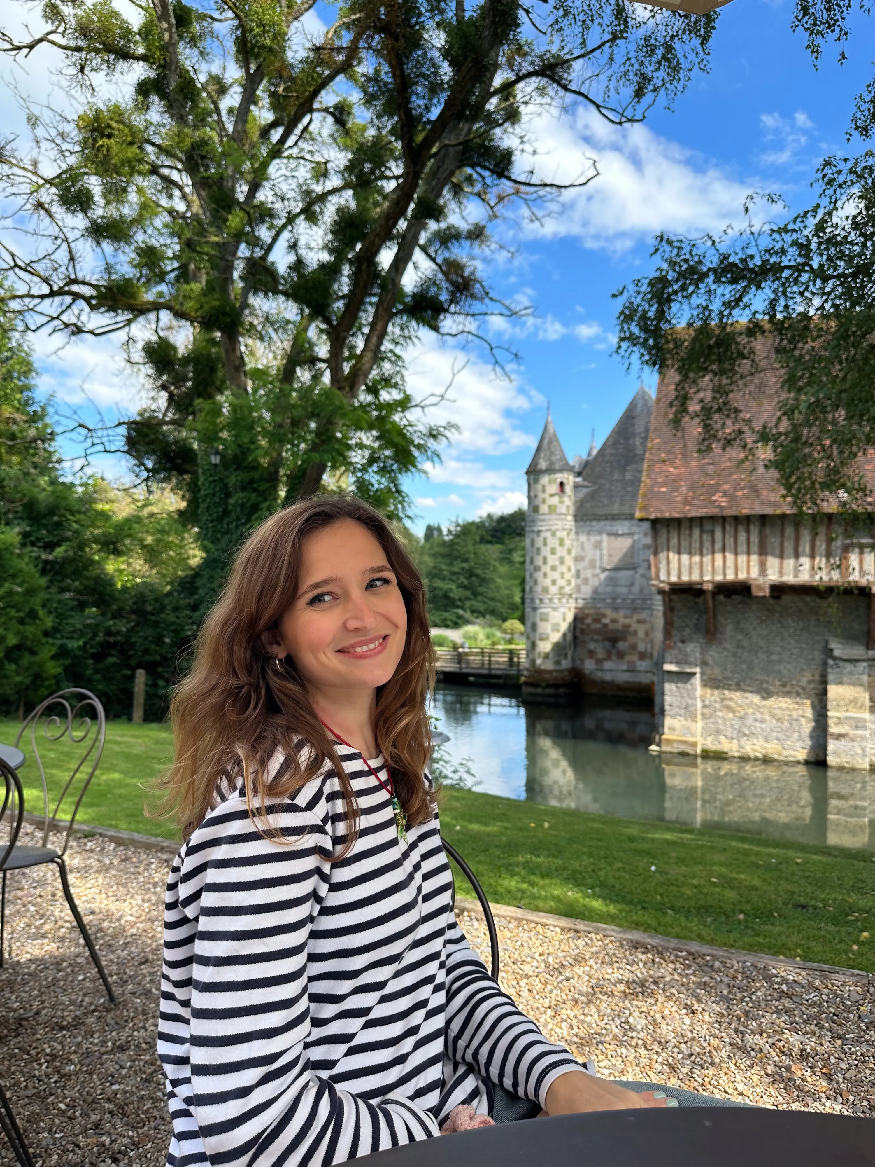 Marly Garnreiter, 27, first started feeling ill after her dad's death in January 2024 (SWNS)