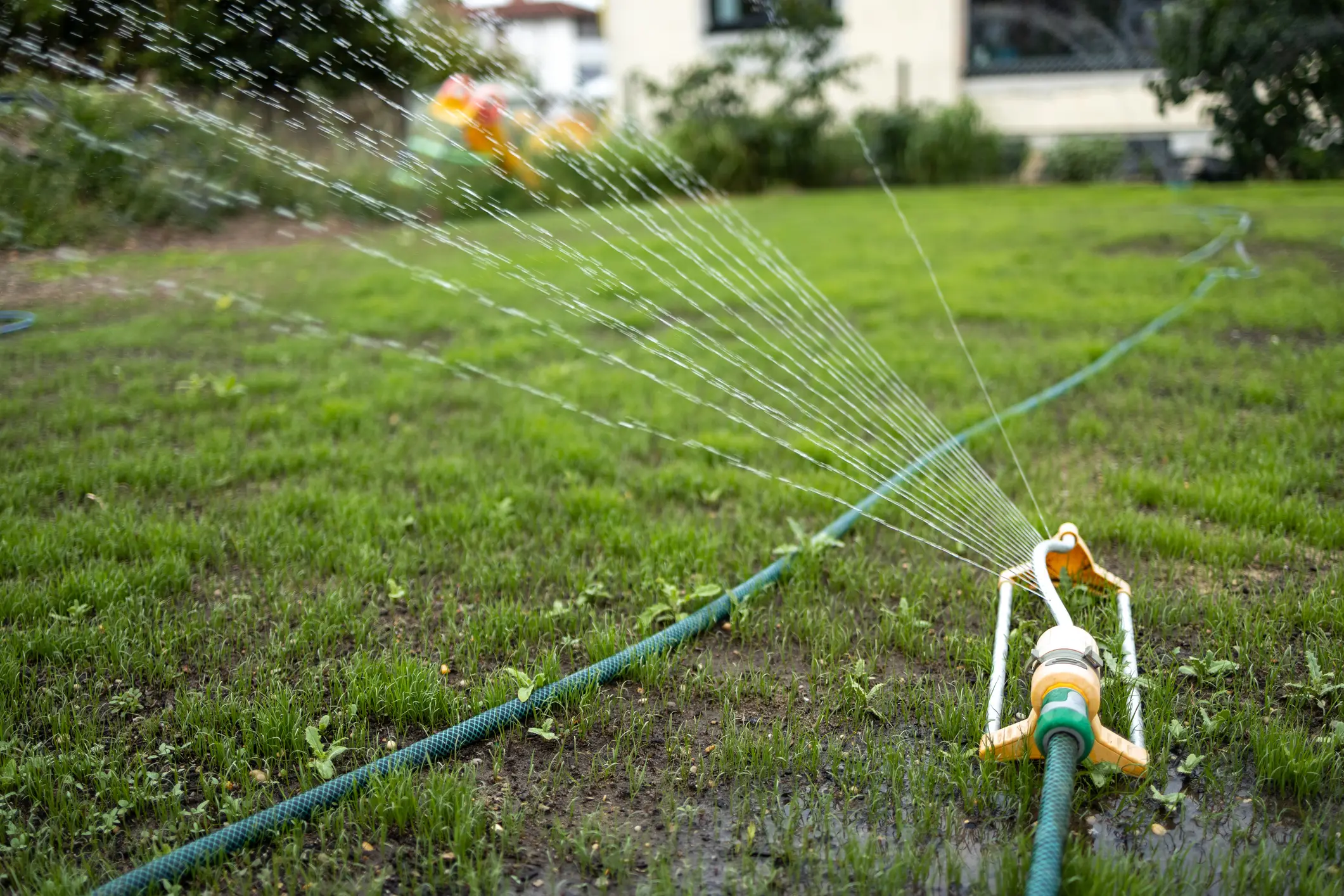 Lawn sprinklers are among the devices with limitations (Getty Stock)