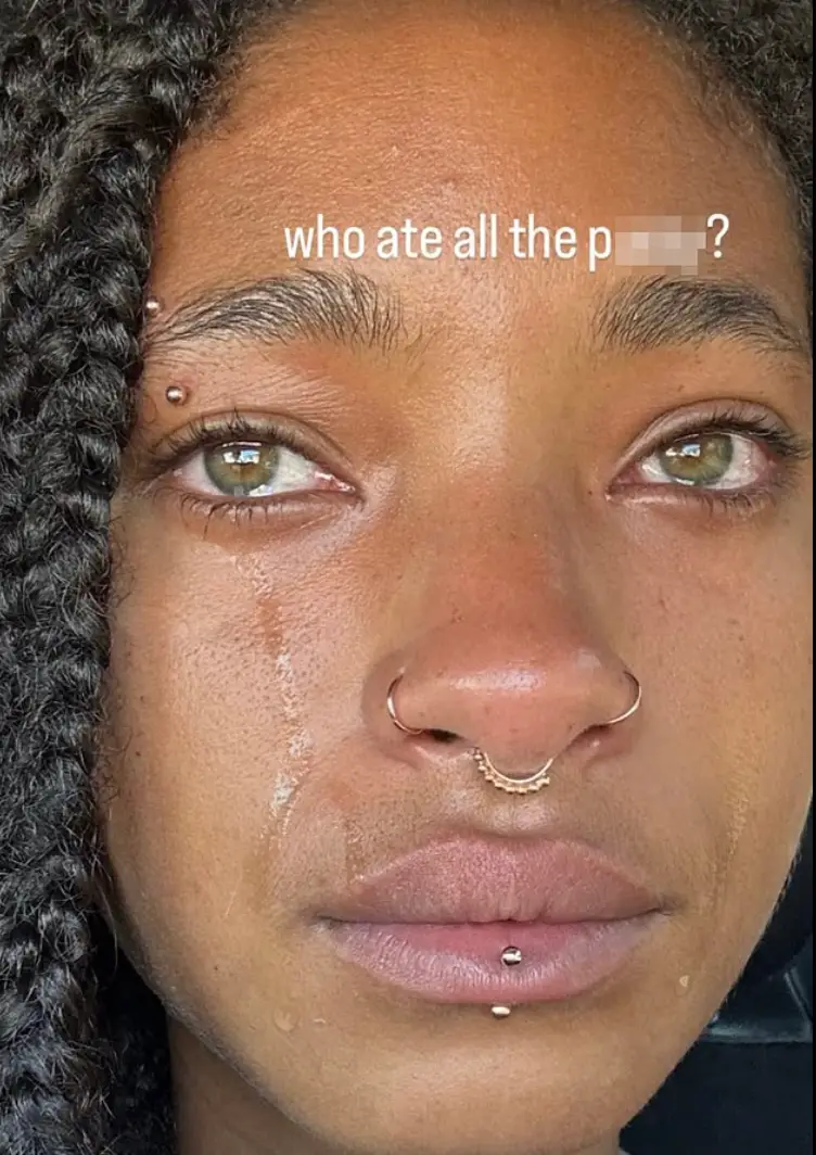 Willow Smith to her followers on Wednesday... (@WillowSmith/Instagram)