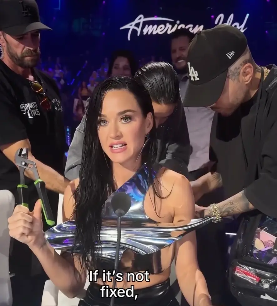 Perry needed to bring in reinforcements to help. (Instagram/@katyperry)