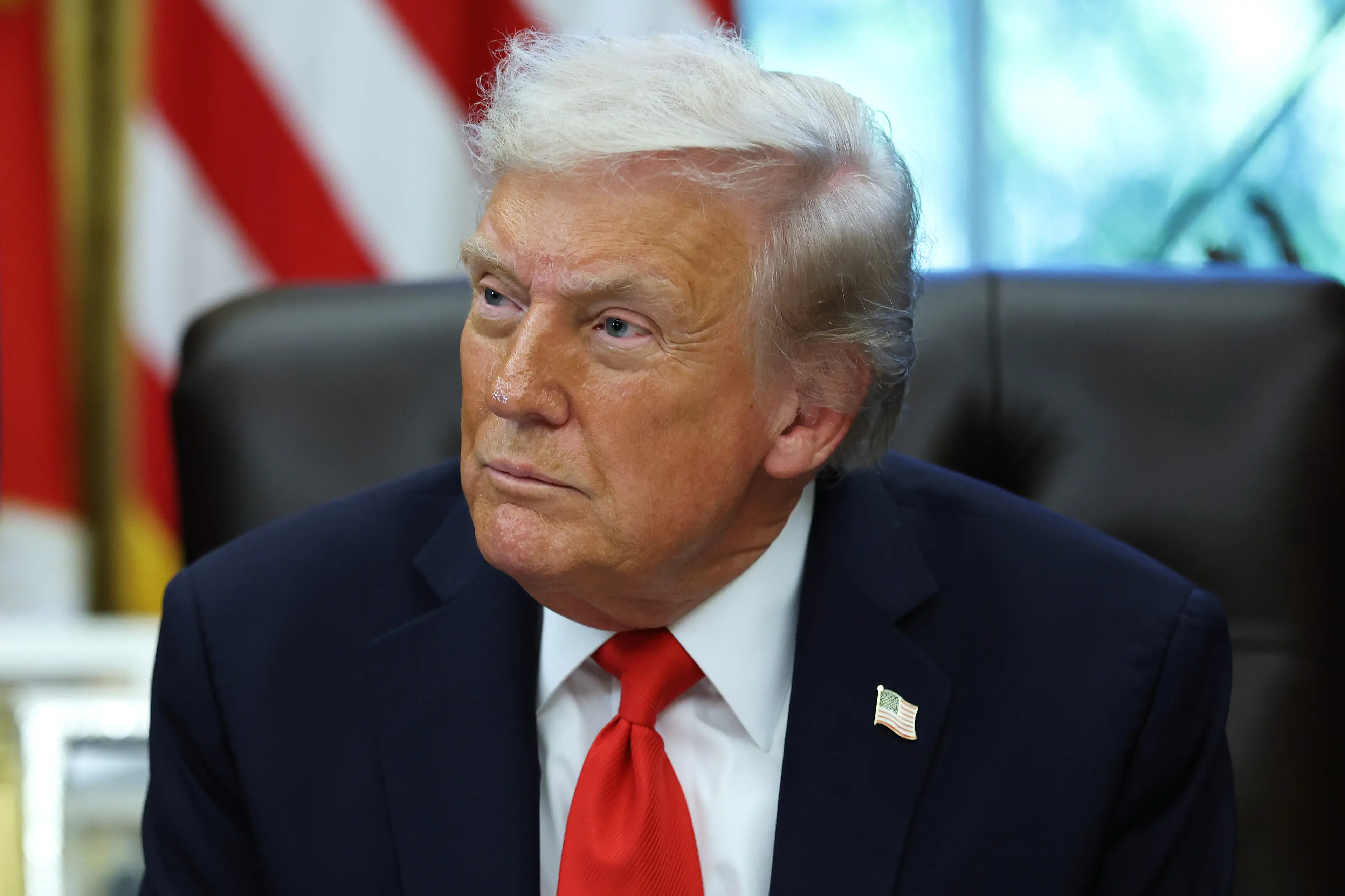 Donald Trump has spoken about the afterlife a lot in recent months (Anna Moneymaker/Getty Images)