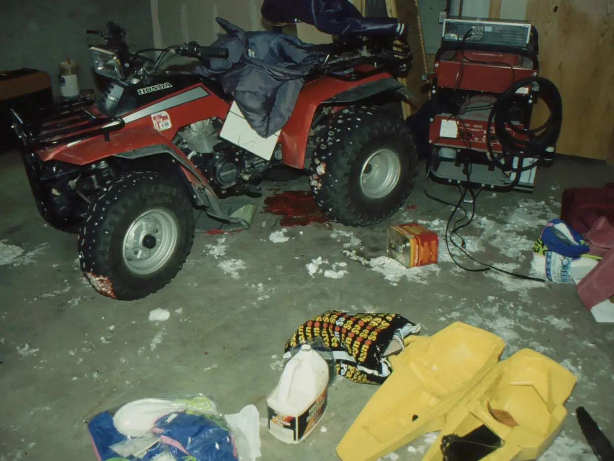 The cabin was described as 'like a warzone' after the attack (Utah Medical Examiner's Office)