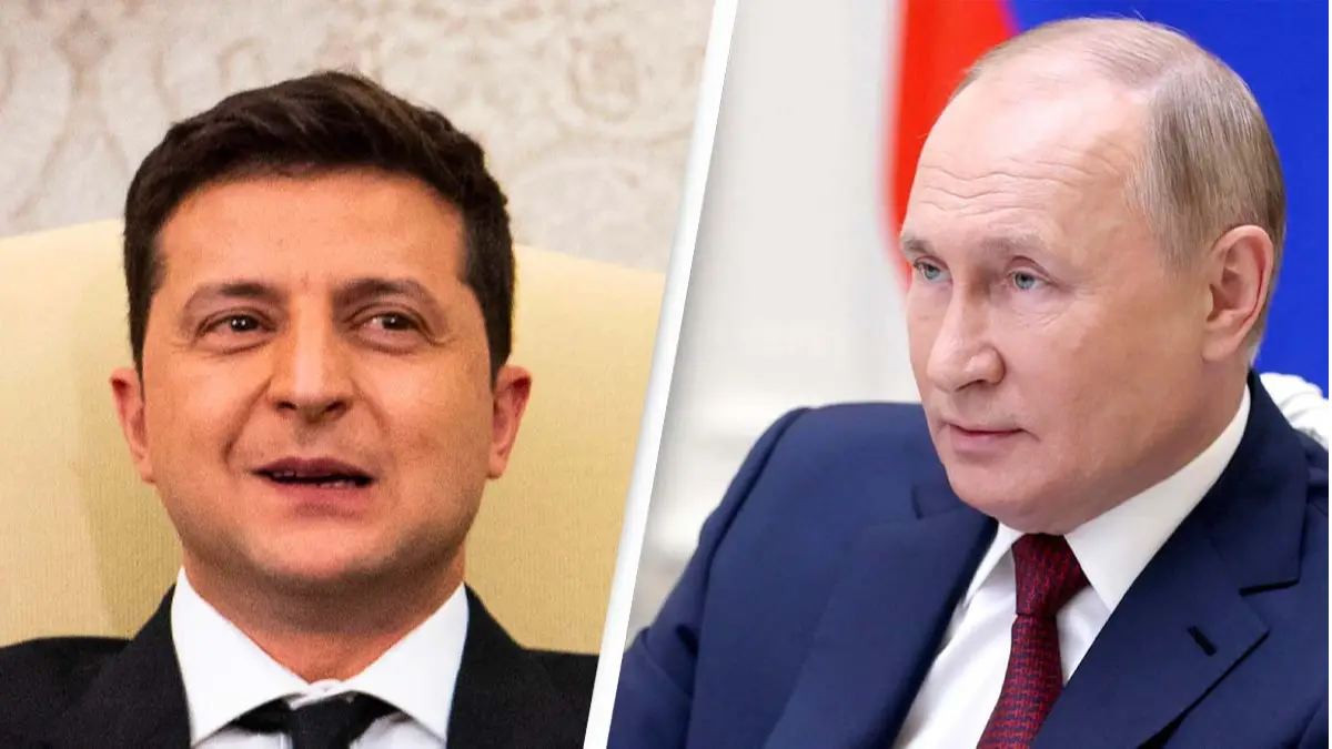 President Zelenskyy Calls Out Putin In Defiant Address