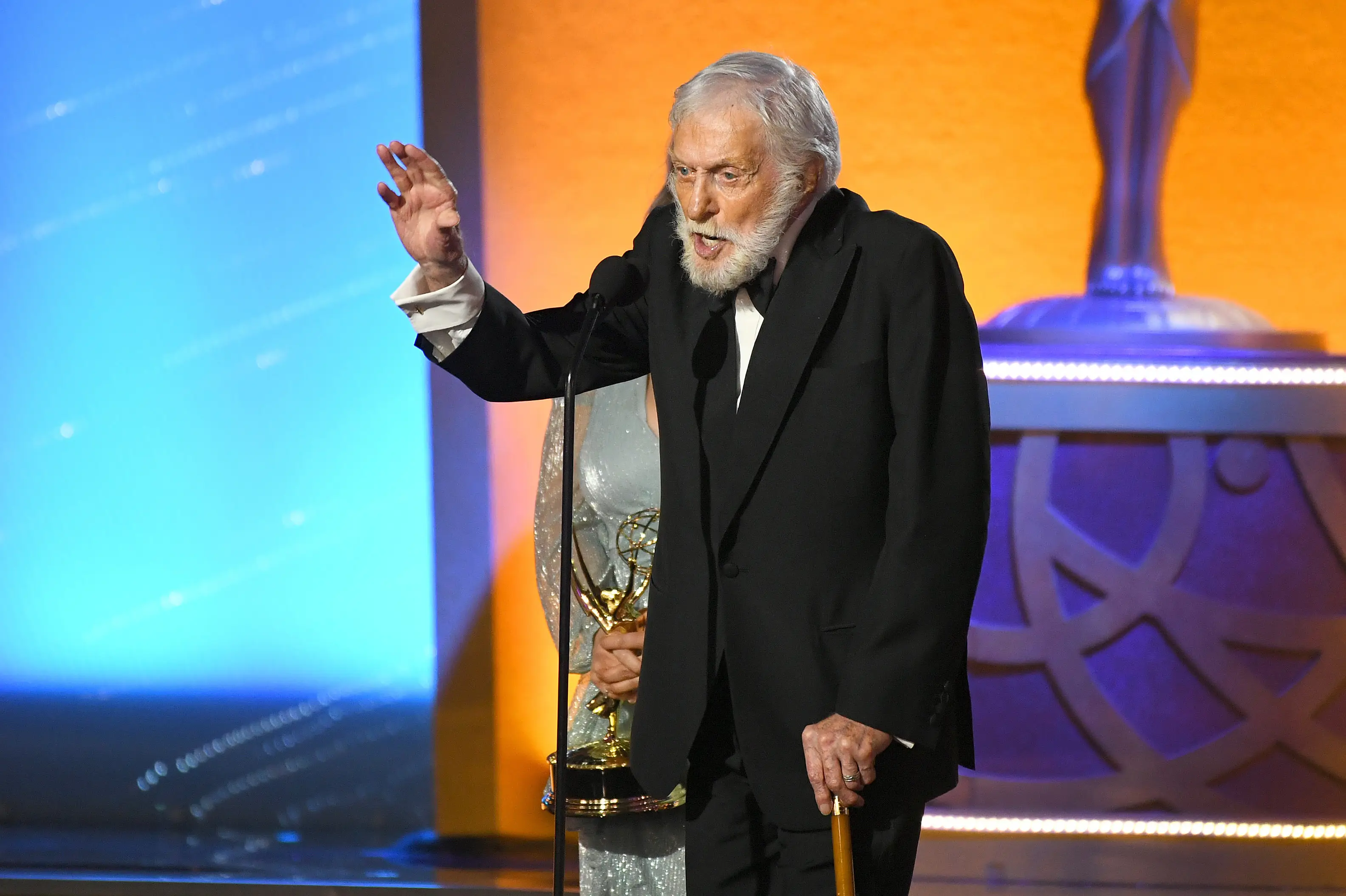 Van Dyke became the oldest Daytime Emmy winner earlier this year when he scooped it at the grand old age of 98 (Alberto E. Rodriguez/Getty Images)