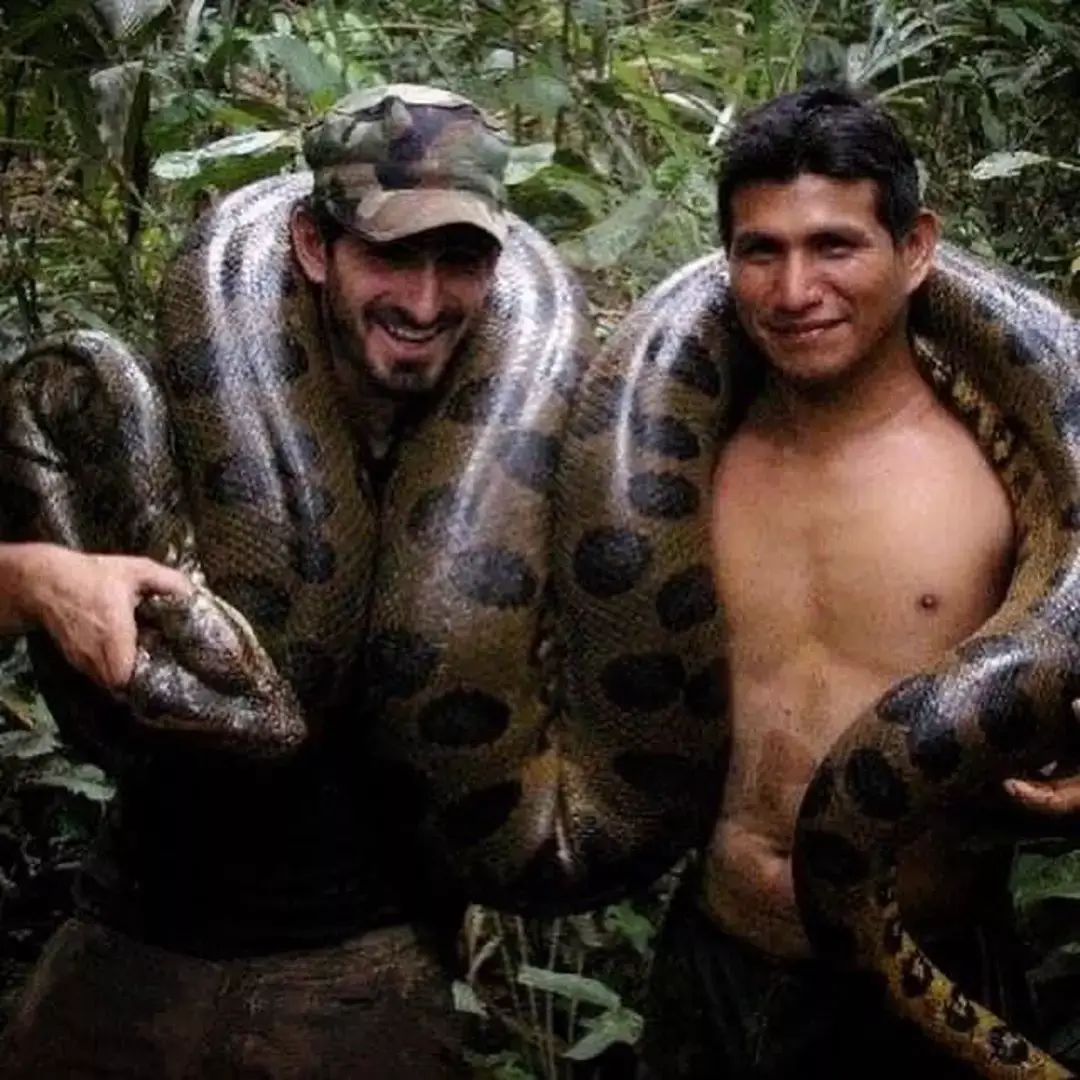 Paul with his pal, JJ (Paul Rosolie)