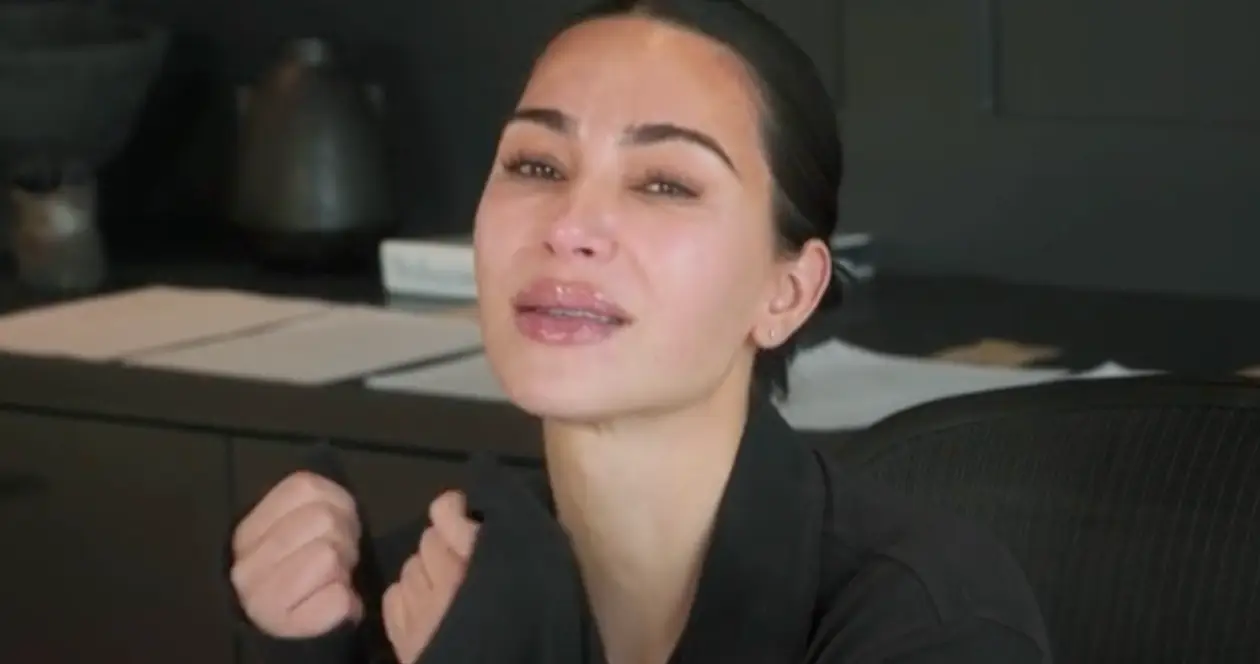 Kim Kardashian said doctors suggested the aneurysm may have come from stress (Hulu)