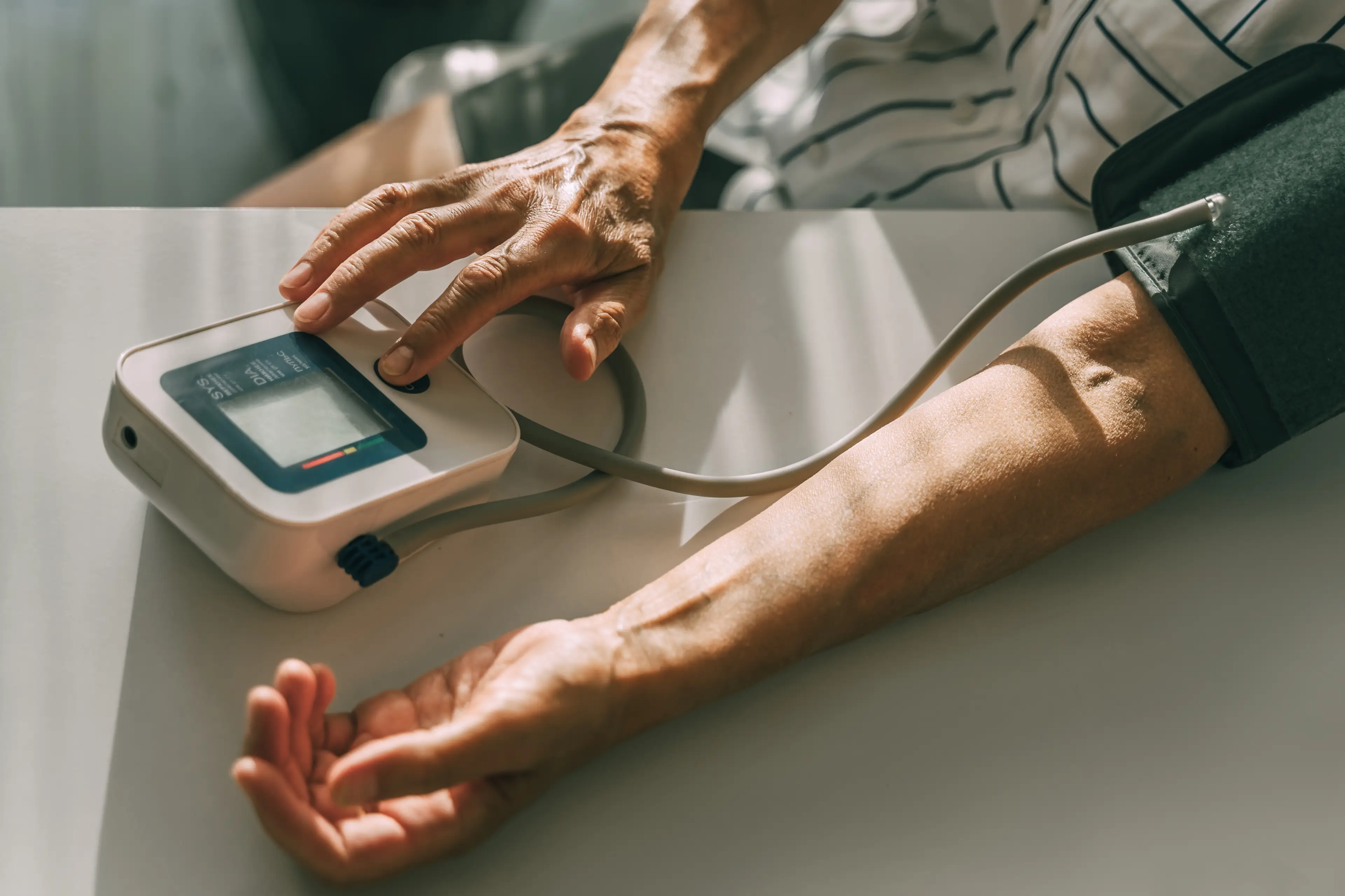 Keeping blood pressure low is one way to ward off dementia (Getty Stock)