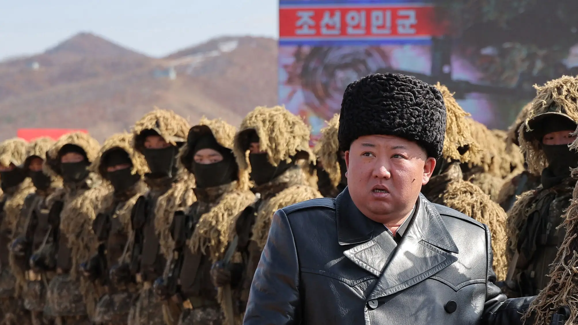 (Photo by KCNA VIA KNS / AFP via Getty Images)
