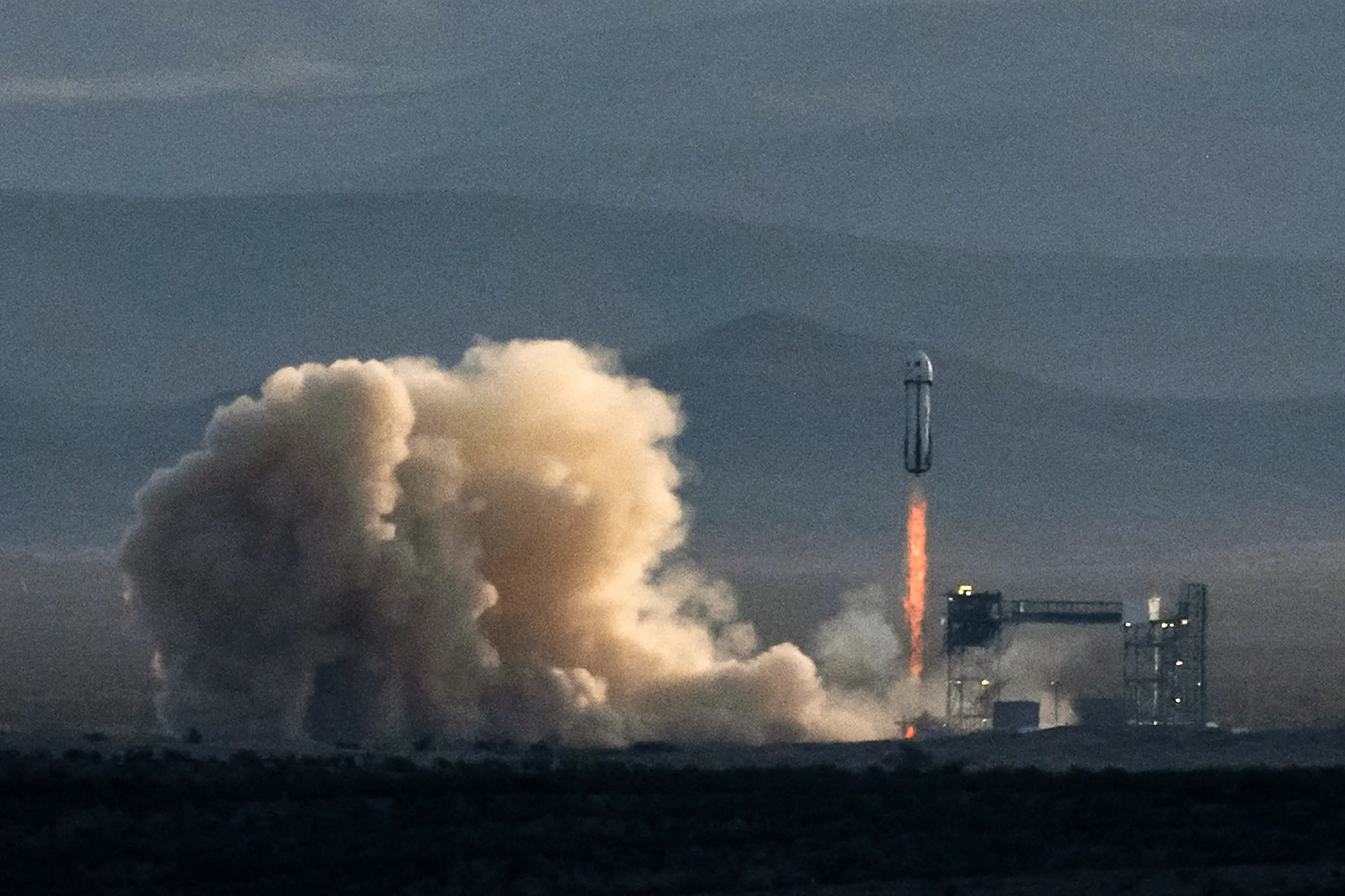 Blue Origin's all-women space flight launched on Monday (Justin Hamel/Getty Images)