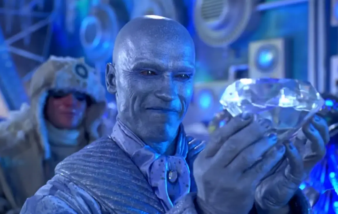The actor as Mr Freeze in Batman & Robin (Warner Bros.)